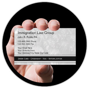 Immigration Attorney Business Cards