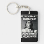 Immigration keychain