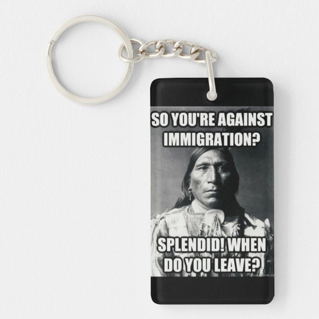 Immigration keychain (Front)