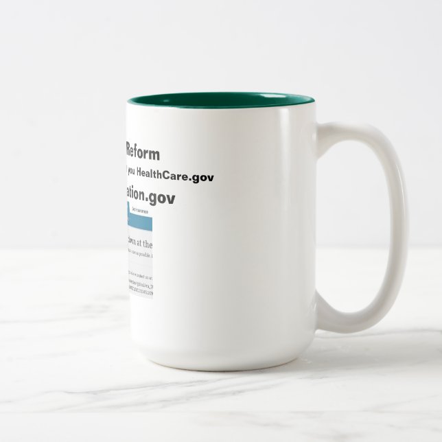 Immigration Reform Mug (Right)