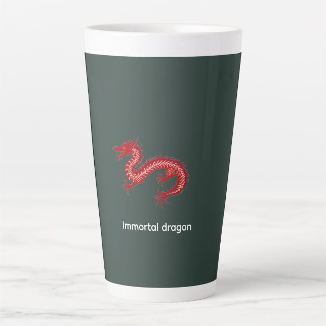 Immortal Dragon Latte Mug (Front)