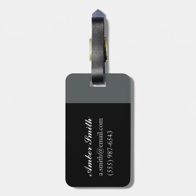 Immortality 2 luggage tag (Back Vertical)