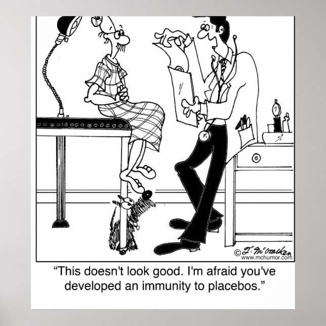 Immune to Placebos Poster (Front)