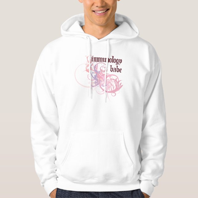 Immunology Babe Hoodie (Front)