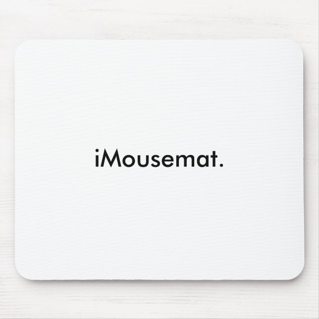 iMousemat. Mouse Pad (Front)