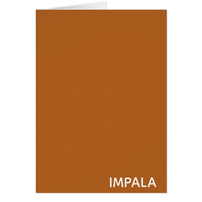 Impala brown colour name (Front)