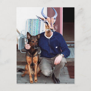 Impala hunter postcard