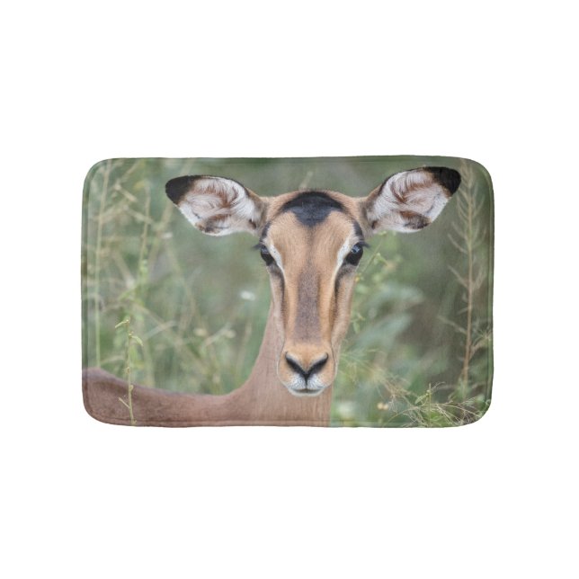 Impala Portrait Bath Mat (Front)