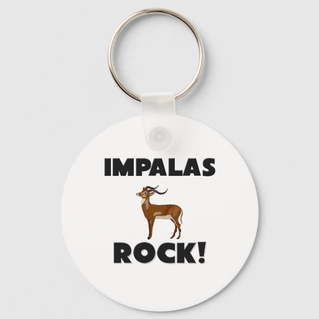 Impalas Rock Key Ring (Front)