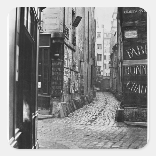 Impasse des Bourdonnais Square Sticker (Front)