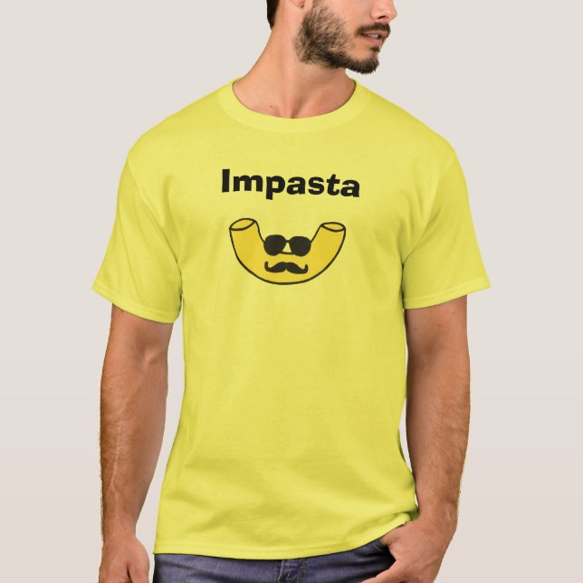 Impasta Macaroni Noodle T-Shirt (Front)