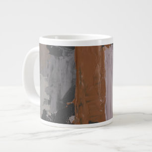 Impasto Abstract I Large Coffee Mug