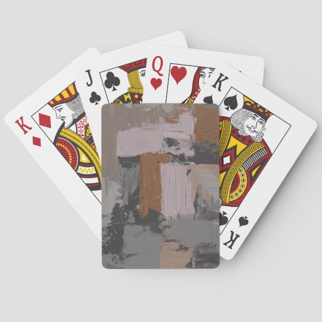 Impasto Abstract I Playing Cards (Back)