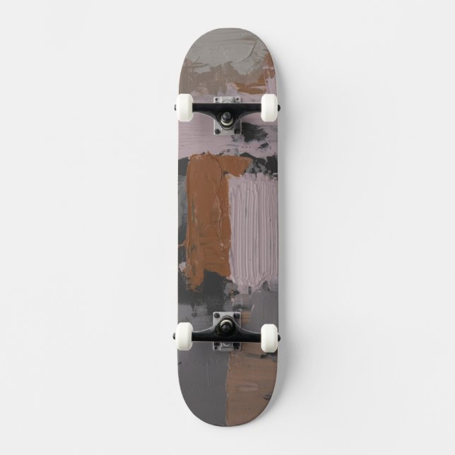 Impasto Abstract I Skateboard (Front)