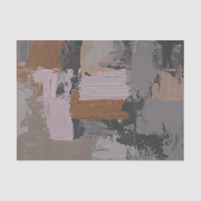 Impasto Abstract I Tissue Paper (Front)