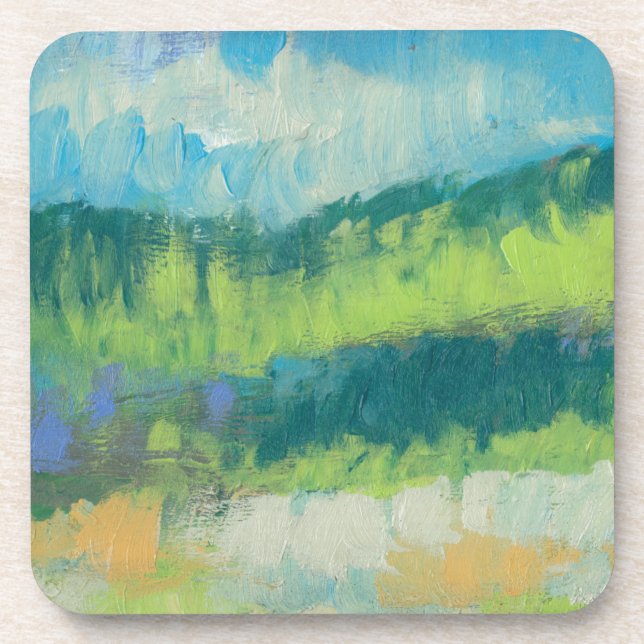 Impasto Field II Coaster (Front)