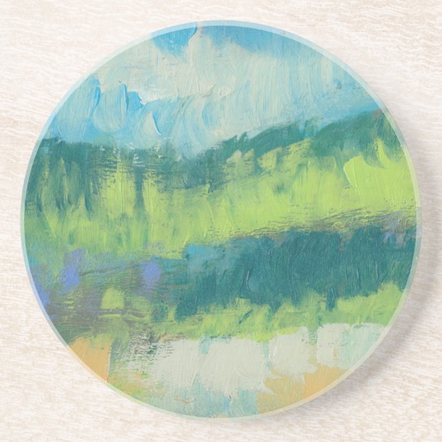 Impasto Field II Coaster (Front)
