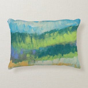 Impasto Field II Decorative Cushion