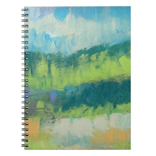 Impasto Field II Notebook (Front)