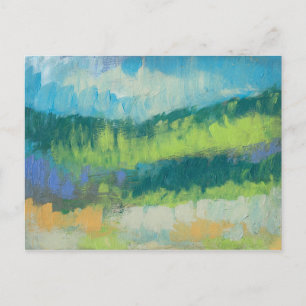 Impasto Field II Postcard