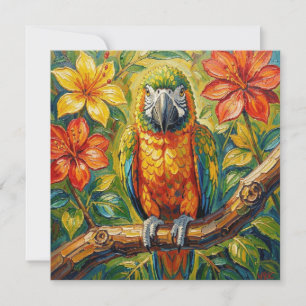 Impastos Colorful Parrot  