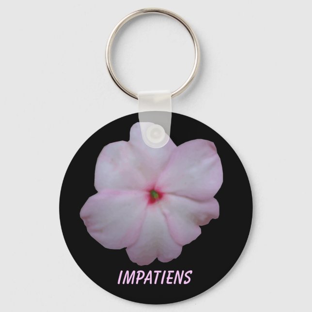 Impatiens Customisable Keychain (Front)