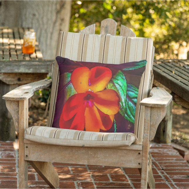 Impatiens Flower Cushion (Chair)
