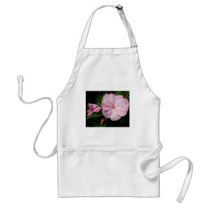 Impatiens Pink White Apron