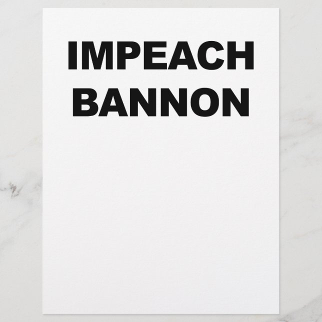 IMPEACH BANNON (Front)
