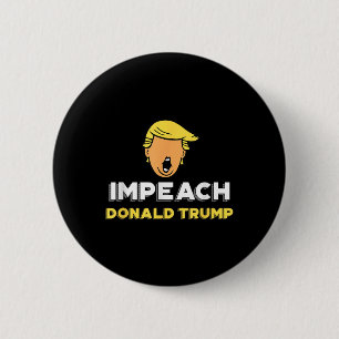 Impeach Donald Trump - Not My President Funny Tee 6 Cm Round Badge