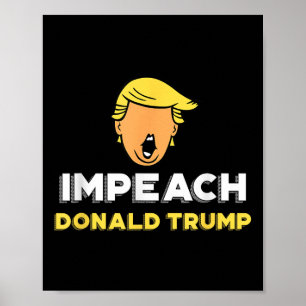 Impeach Donald Trump - Not My President Funny Tee  Poster