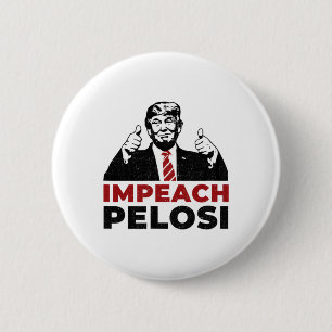 Impeach Nancy Pelosi Pro Trump Shifty Schiff Ukrai 6 Cm Round Badge