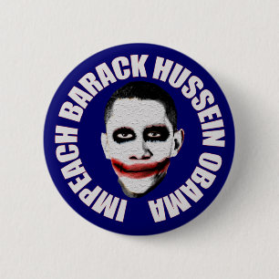 Impeach Obama 6 Cm Round Badge