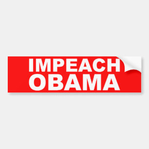 IMPEACH OBAMA Bumper Sticker
