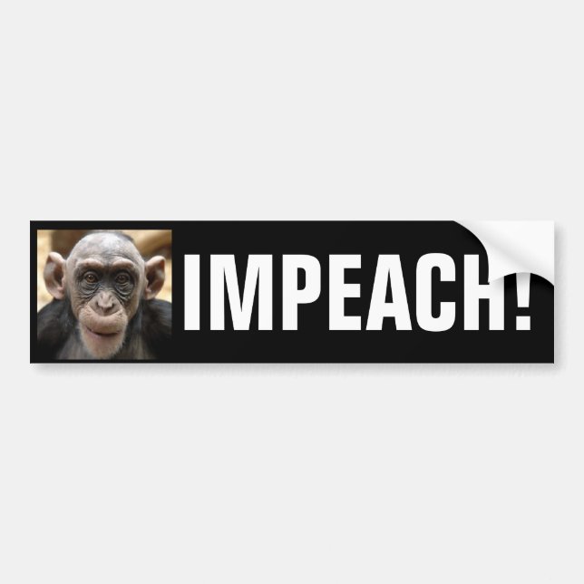 IMPEACH OBAMA! BUMPER STICKER (Front)