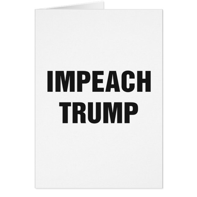 IMPEACH TRUMP (Front)