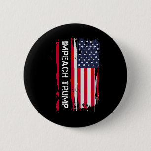Impeach Trump1 6 Cm Round Badge