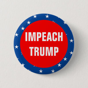 Impeach Trump 6 Cm Round Badge