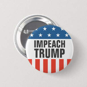 Impeach Trump 6 Cm Round Badge