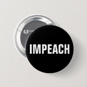 Impeach Trump 6 Cm Round Badge