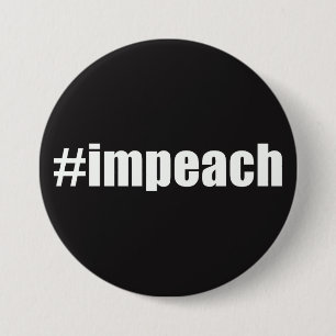 Impeach Trump 7.5 Cm Round Badge
