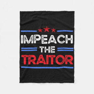 Impeach Trump, 8647 Anti Trump, Protect Democracy, Fleece Blanket