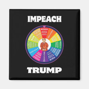 Impeach Trump Anti Trump Shirt Funny Political Magnet