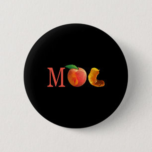 Impeach Trump - M Peach The Orange Anti Trump  6 Cm Round Badge