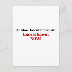 Impeach Trump Now Postcard
