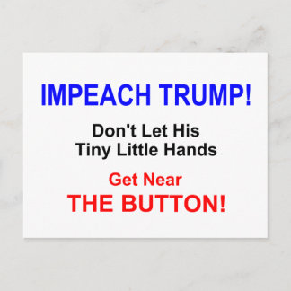 Impeach Trump!  Postcard