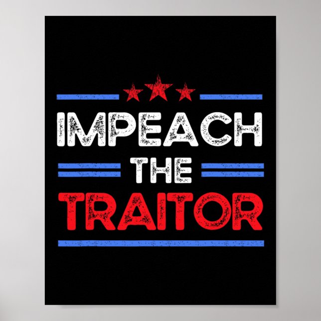 Impeach Trump  Poster (Front)