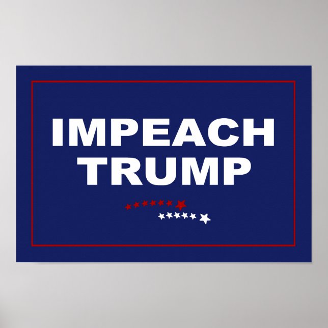 Impeach Trump Poster (Front)