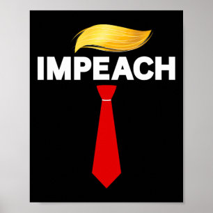 Impeach Trump Protest Against Trump Poster