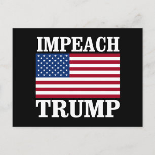 Impeach Trump - Save America -- Anti-Trump Design  Postcard